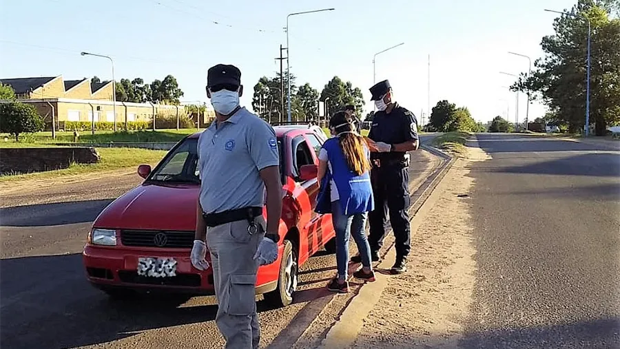 Imagen de archivo. secretario de Justicia informó que, desde el 20 de marzo a la fecha, se iniciaron 1.603 causas penales; se secuestraron 146 vehículos y se labraron 20.506 actas de infracción por violar el DNU 297/20.