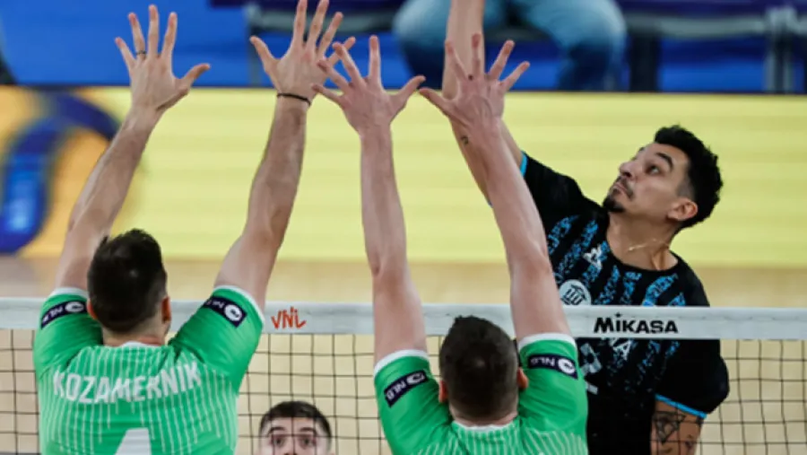 Vóley: con la presencia de Vicentín, Argentina cayó con Eslovenia por la Liga de Naciones Vóley: con la presencia de Vicentín, Argentina cayó con Eslovenia por la Liga de Naciones