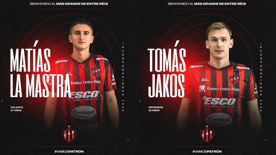 Patronato: La Mastra y Jakos firmaron contrato hasta diciembre de 2024