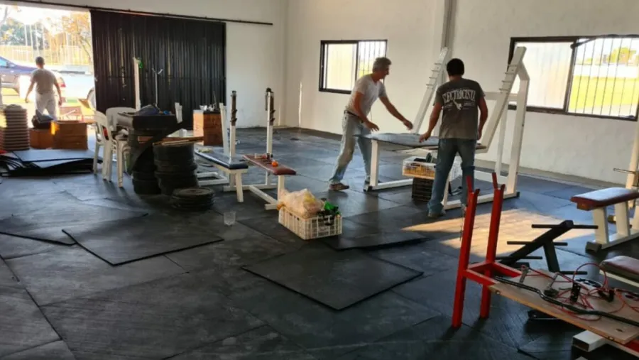 Patronato culminó la restauración del gimnasio del predio La Capillita