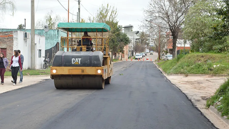 pavimentación Concepción del Uruguay