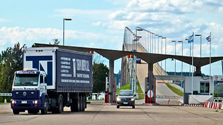 peaje a Uruguay