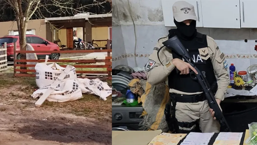 Como resultado de cinco allanamientos en los que se secuestraron marihuana, una millonaria cifra de dinero en efectivo y elementos de interés, Prefectura Naval desarticuló una banda que vendía drogas ilegales en Concordia.