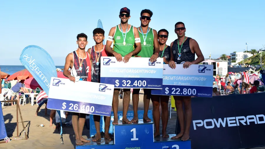 Beach Volley: el entrerriano Julián Azaad volvió a consagrarse campeón en Mar del Plata Beach Volley: el entrerriano Julián Azaad volvió a consagrarse campeón en Mar del Plata