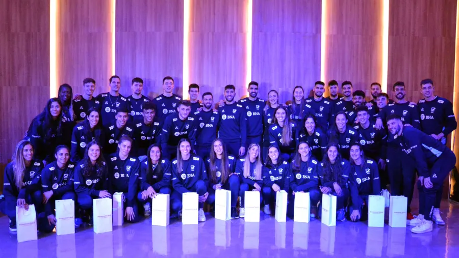 Vóley: con entrerrianos, presentaron la temporada para las selecciones argentinas