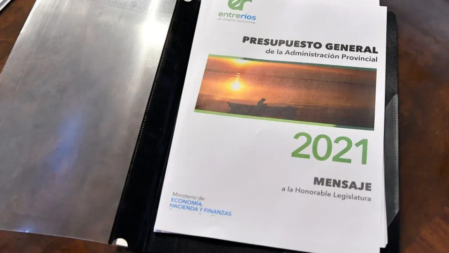 El Ejecutivo envió el proyecto de presupuesto 2021 a la Legislatura