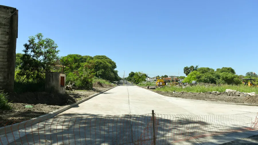 Se trata de un sector de calle Pronunciamiento, donde se abrió una nueva arteria y se emplazará un espacio de esparcimiento y recreación para los vecinos.