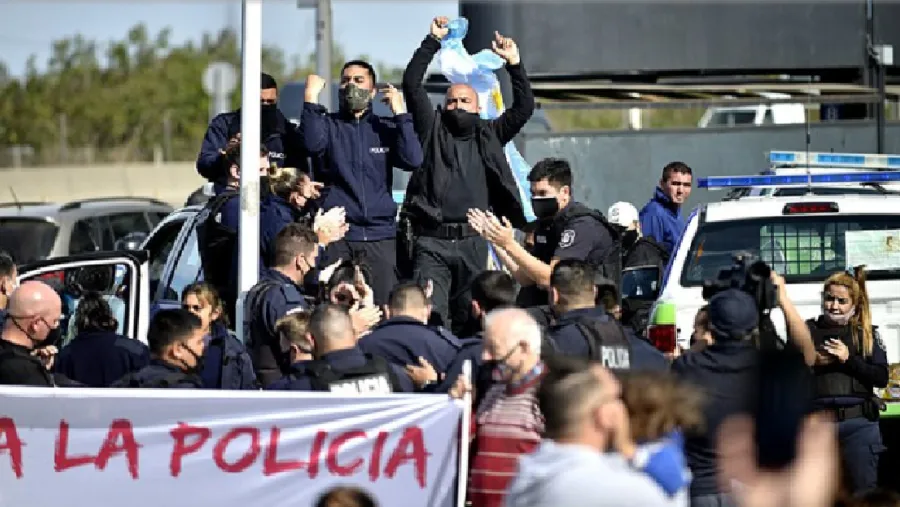Protestas policiales