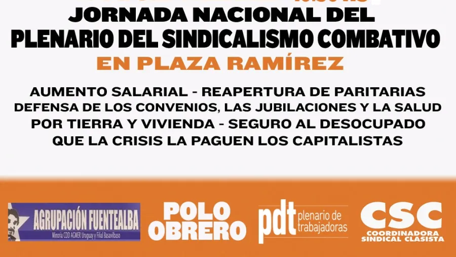 El sindicalismo combativo se movilizará este jueves en Concepción del Uruguay