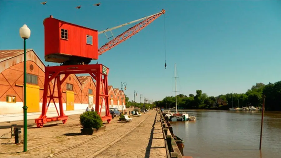 Imagen panorámica de la zona portuaria de la ciudad. Imagen panorámica de la zona portuaria de la ciudad.
