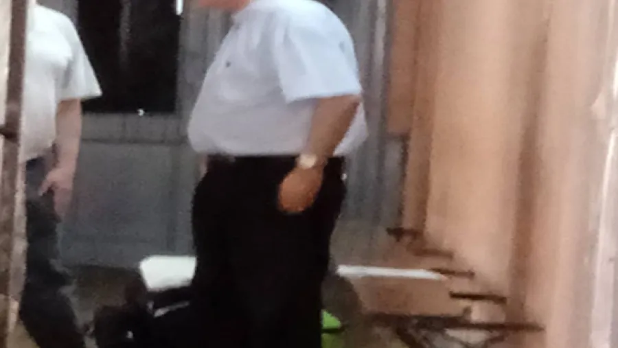 Puiggari con Escobar Gaviria en la cárcel (Foto: ANALISIS)