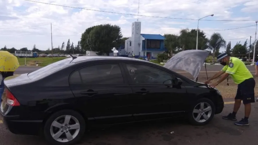 Secuestraron un auto con adulteraciones que pretendía ingresar a la provincia