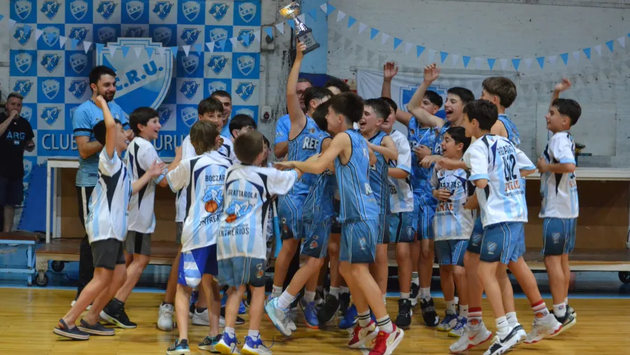 Básquet: Regatas Uruguay se consagró de la Liga Federal de Básquetbol U12