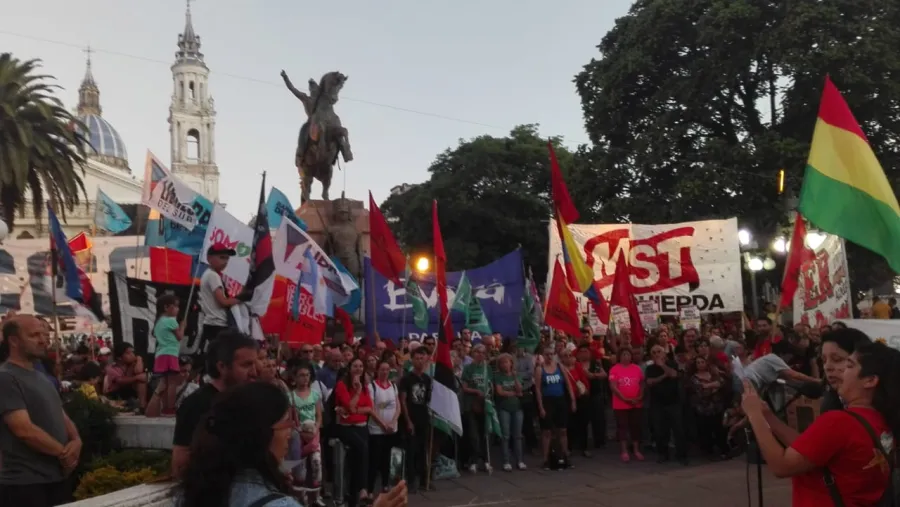 Repudio al golpe de Estado en Bolivia