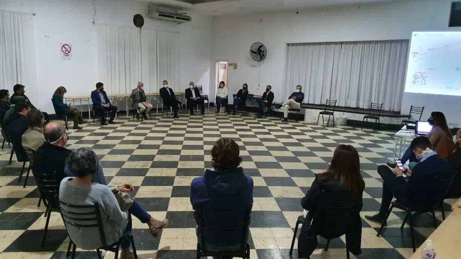 Reunión Zanuttini en Colón