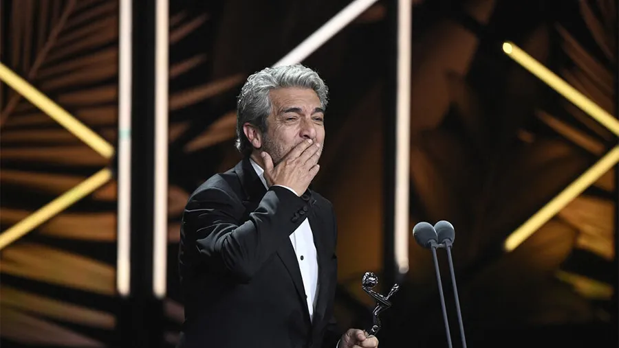 Ricardo Darín dedicó su premio al fiscal Julio César Strassera.