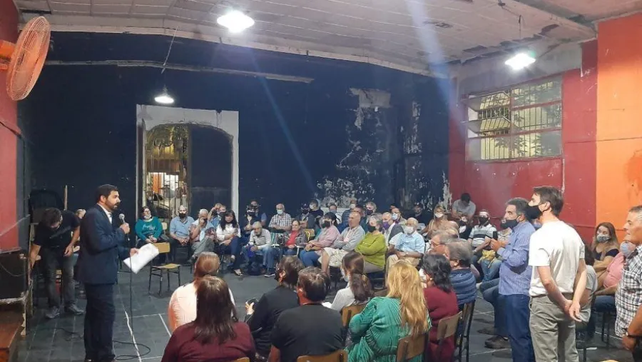 Gustavo Rivas asamblea de músicos