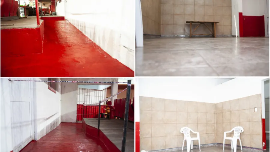 Básquet: rumbo a la Liga Argentina, Rocamora inició mejoras en el estadio Paccagnella