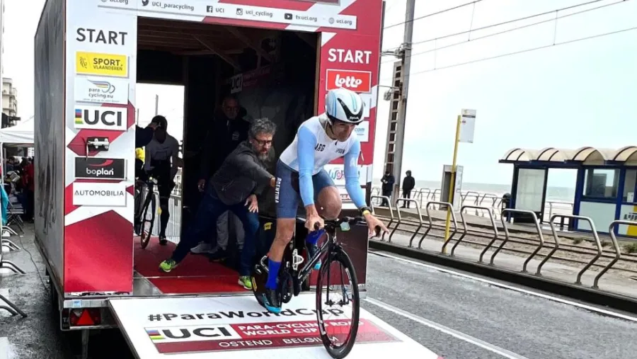 Ciclismo adaptado: entrerrianos participaron de la Copa del Mundo de Ruta en Bélgica