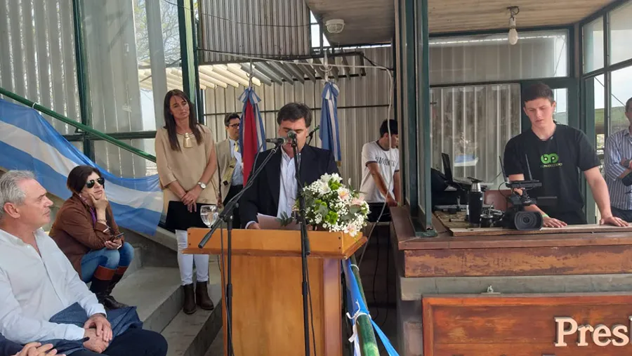 El presidente de la Sociedad Rural de Gualeguaychú, José Ignacio Colombatto, criticó al gobierno provincial y municipal e indirectamente llamó a apoyar al gobierno nacional.