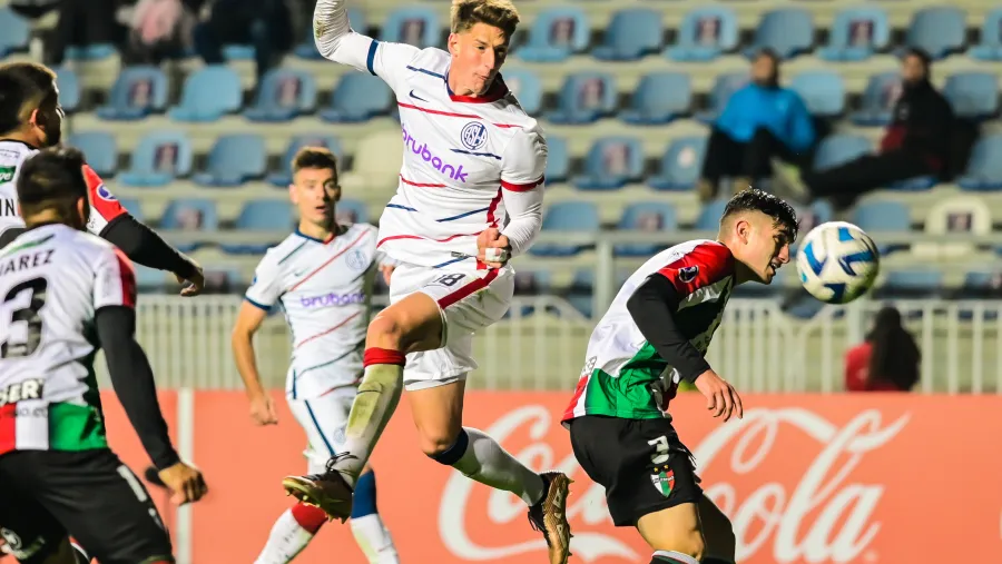 Copa Sudamericana: San Lorenzo igualó ante Palestino en su visita a Chile