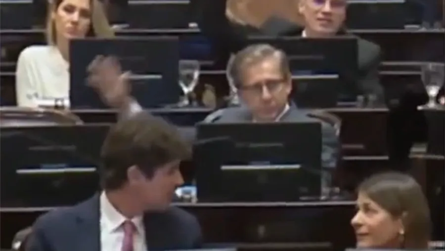 Martín Lousteau y el gesto con el que se volvió viral al votar el aumento del 170 por ciento en los sueldos del Senado.