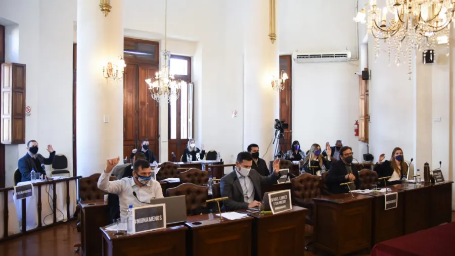 sesión Concejo Deliberante