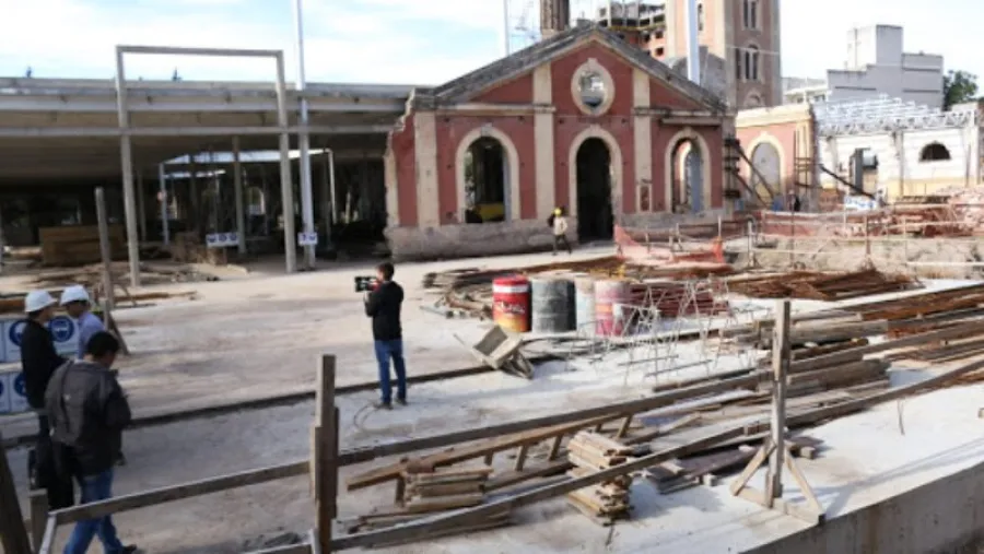obra nuevo shopping de Paraná (Foto: APF)