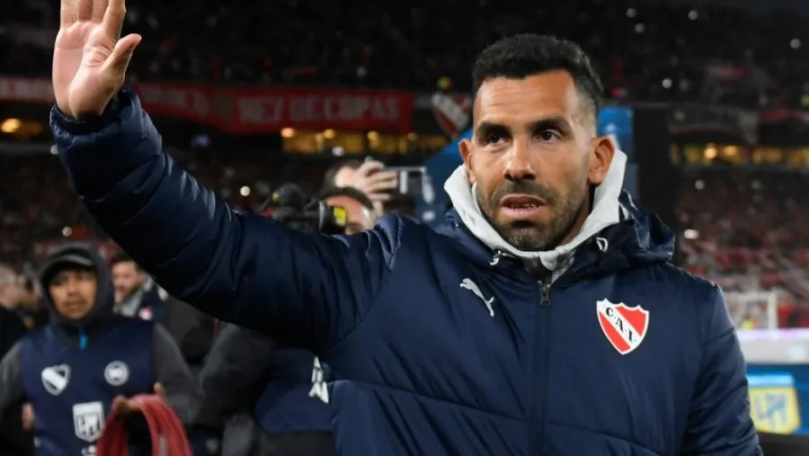 Carlos Tevez dirigirá el próximo domingo su último partido en Independiente Carlos Tevez dirigirá el próximo domingo su último partido en Independiente