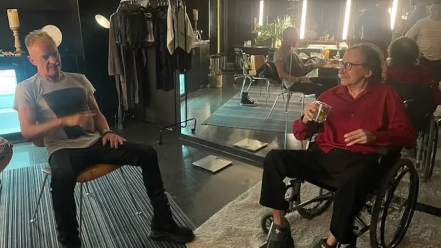 Charly García y Sting compartieron un momento en el backstage del Movistar Arena de Buenos Aires. Charly García y Sting compartieron un momento en el backstage del Movistar Arena de Buenos Aires.