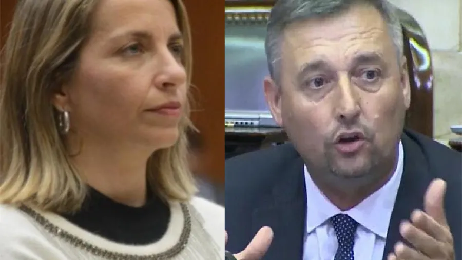 Laura Stratta y Gustavo Hein.