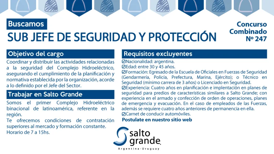 concurso Salto Grande