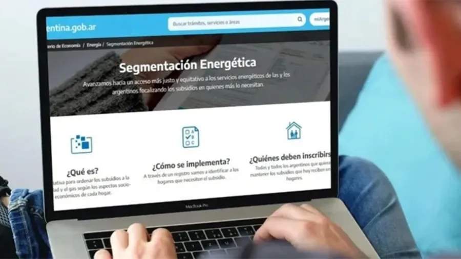 Ingresando a www.argentina.gob.ar/subsidios se puede solicitar el subsidio a la luz y al gas.