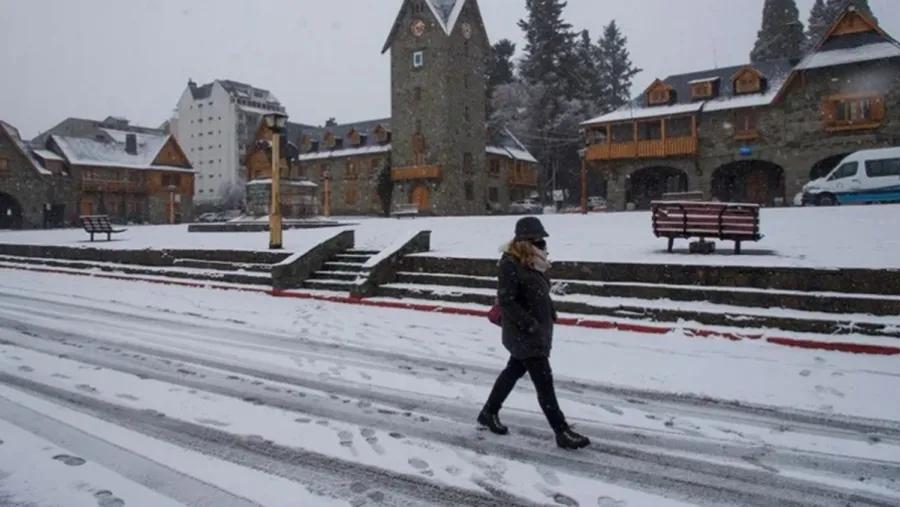 Gran parte del centro y sur del país registró temperaturas bajo cero
