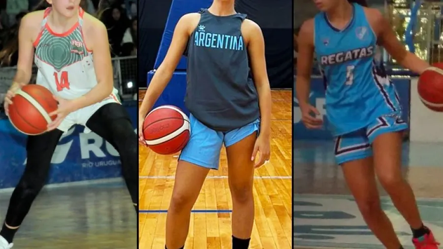 Básquet: citaron a tres entrerrianas para el Campus de Desarrollo U15 Femenino