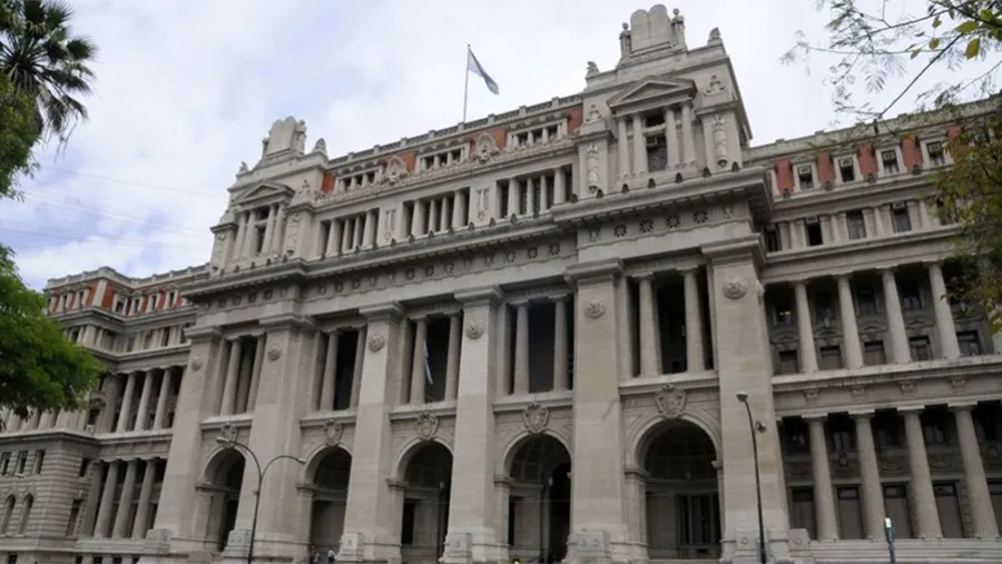 El Palacio de Tribunales.