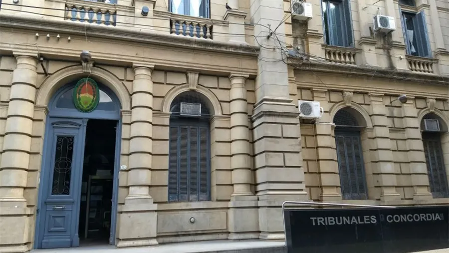 Imagen de archivo de los Tribunales de Concordia.
