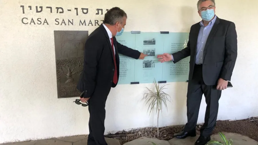 Urribarri trabaja con el Instituto Weizmann en becas para investigadores argentinos