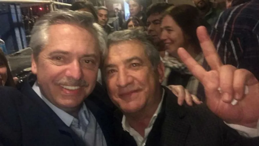 Alberto Fernández con Sergio Urribarri 