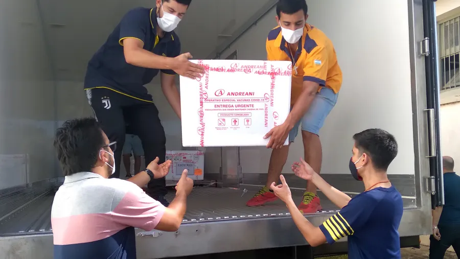 vacuna Covid llegada a Entre Ríos