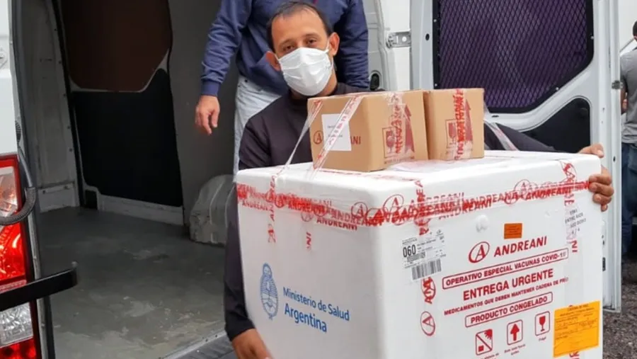 vacuna Covid llegada a Entre Ríos