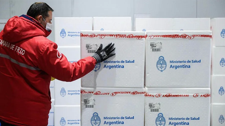Hasta la mañana de hoy fueron distribuidas en todas las jurisdicciones 21.327.590 vacunas. Hasta la mañana de hoy fueron distribuidas en todas las jurisdicciones 21.327.590 vacunas.