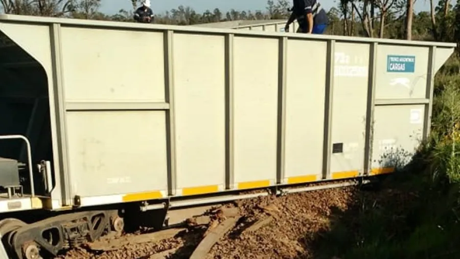 vagones descarrilados 