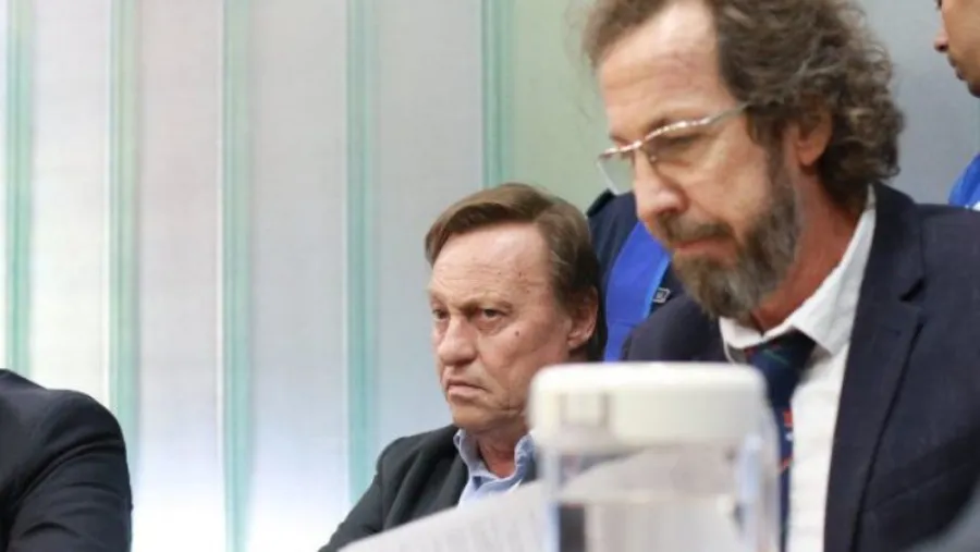 Sergio Varisco junto a Emilio Fouces, uno de sus abogados