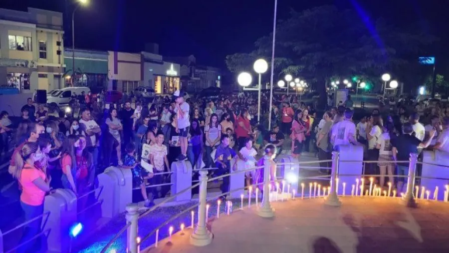 Marcharon contra el abuso sexual en Viale