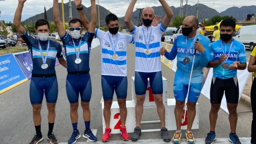 Ciclismo adaptado: entrerrianos tuvieron una destacada actuación en Chilecito