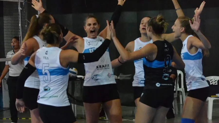 Vóley: Echagüe venció a La Armonía de Colón en el duelo de equipos entrerrianos