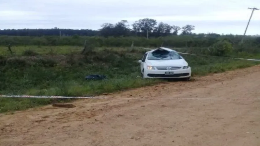 Una joven murió tras un vuelco en Villa del Rosario