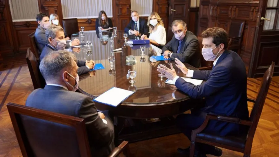 El ministro De Pedro se reunió con los integrantes de la Cámara Electoral
