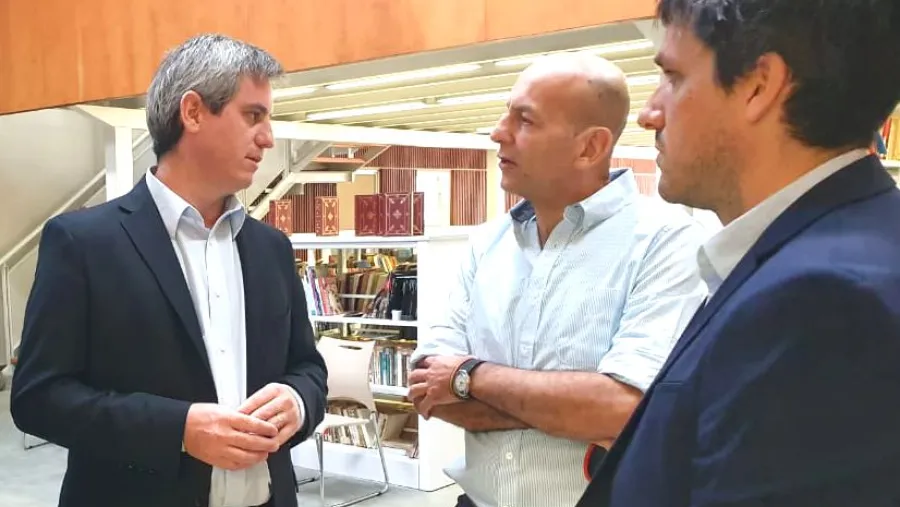 Walser en misión comercial a Uruguay